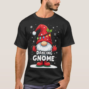 T-shirt Nain de Noël Nain dansant Noël en famille (7)