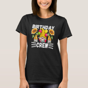 T-shirt Nain Tournesol pour femmes et fête d'anniversaire