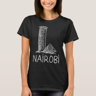 T-shirt Nairobi City Kenya souvenir pour hommes femmes 2