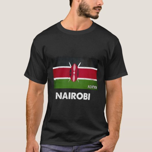 T-shirt Nairobi Kenya (Devant)