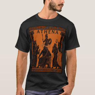 T-shirt Naissance d'Athéna Art de la mythologie grecque
