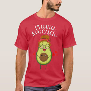 T-shirt Naissance d'Avocado présente pour les mères encein