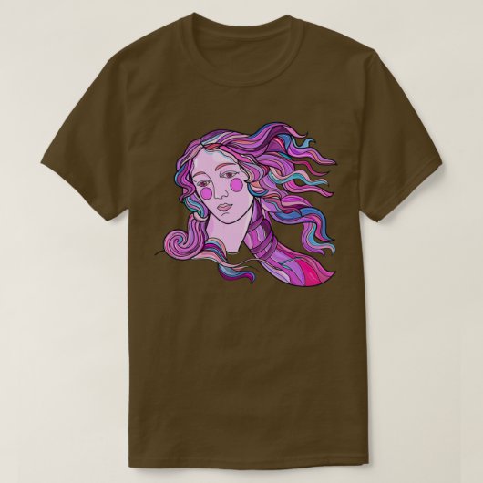 T-SHIRT NAISSANCE DE VENUS 10 (Design devant)