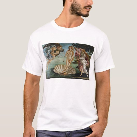 T-shirt Naissance de Vénus par Sandro Botticelli (Devant)