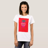 T-shirt Nakupenda Love Art - Swahili Heart Design (Devant entier)