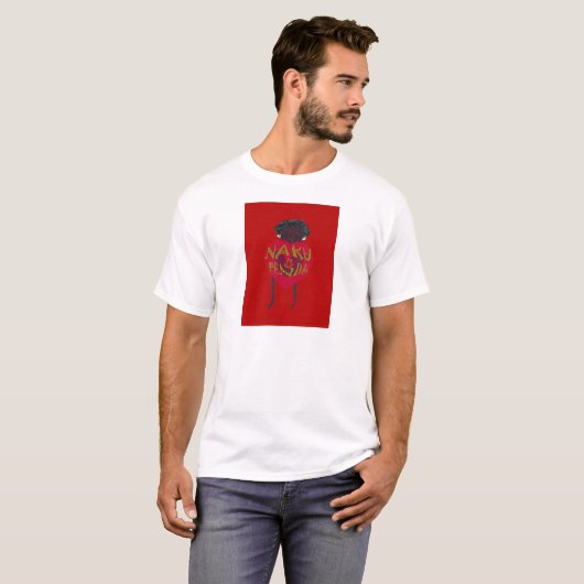 T-shirt Nakupenda Sana Art Print Swahili Design (Devant entier)
