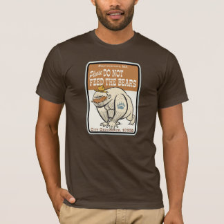 T-shirt N'alimentez pas les ours