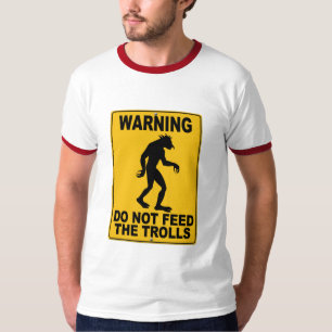 T-shirt N'alimentez pas les trolls