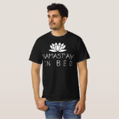 T-shirt Namastay En Lit (Devant entier)