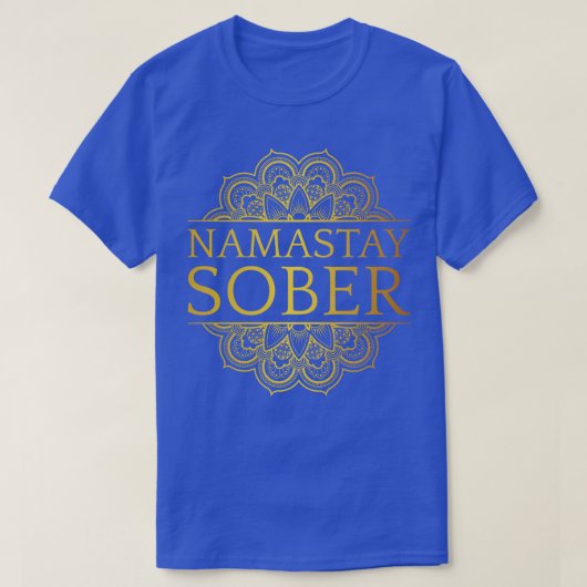 T-shirt Namastay Sober VII (Design devant)