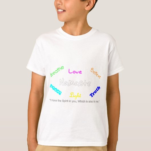 T-shirt namaste (Devant)