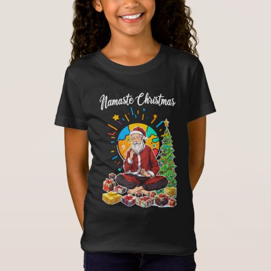 T-Shirt Namaste Christmas (Devant)