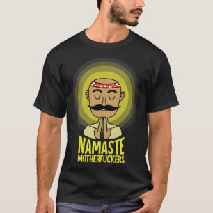 T-shirt Namaste Desi Bollywood Sarcastique Hindi Punjabi