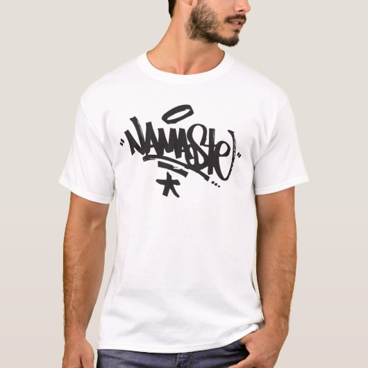 T-shirt Namaste Graffiti (Devant)