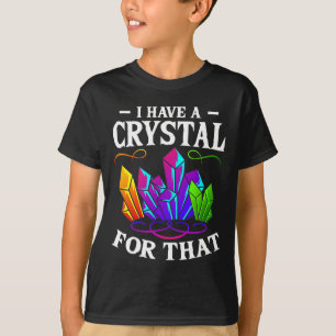 T-shirt Namaste j'ai un cristal pour ce Charka Spirituel