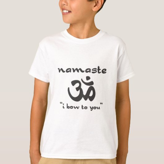 T-shirt Namaste - Je T'Ai Oublié (Devant)