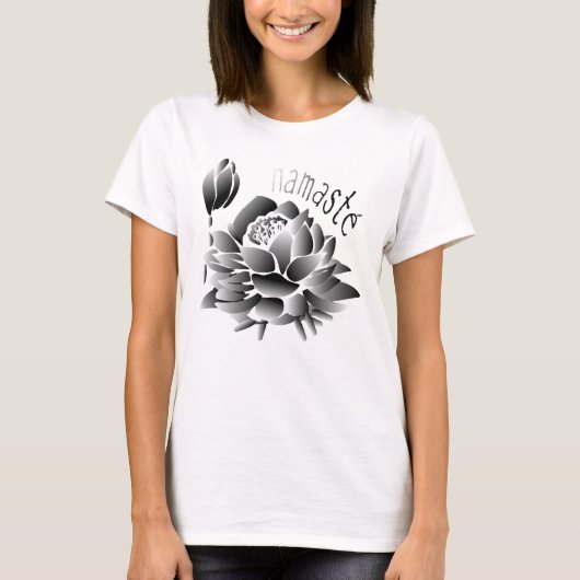 T-shirt Namaste Lotus (Devant)