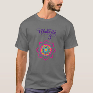 T-shirt Namaste Mandala Boho Design