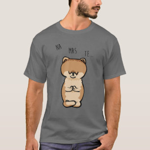 T-shirt Namaste Pomeranian