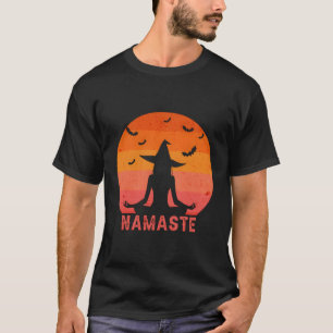 T-shirt Namaste Witches Halloween Yoga Witch