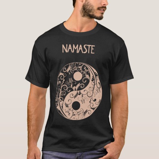 T-shirt Namaste Yin Yang (Devant)