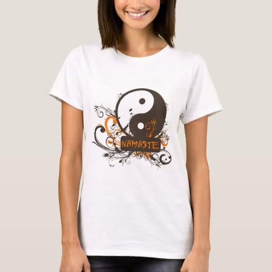 T-shirt Namaste Yin Yang (Devant)
