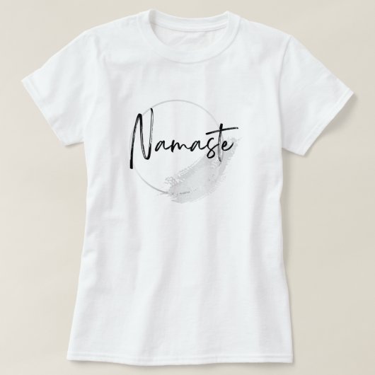 T-shirt Namaste yoga (Design devant)