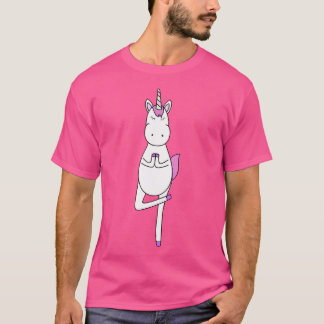 T-shirt Namaste Yoga Licorne Magique Yoga Licorne Cade
