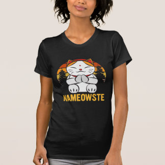 T-shirt Nameowste - Amoureux du Yoga - Méditation Lo