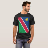 T-shirt Namibian Flag Namibia (Devant entier)