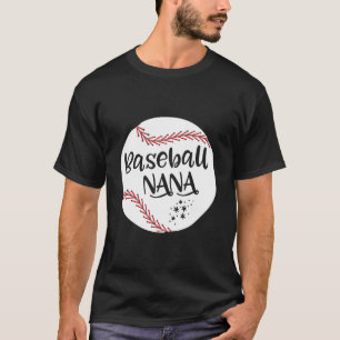 T-shirt Nana Baseball Grand-mère Fête des Mères