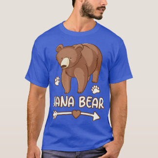 T-shirt nana bear s, grand-mère ours chemise pour femmes