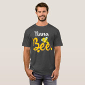 T-shirt Nana Bee Matching Family First Bee Day (Devant entier)