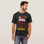 T-shirt Nana Claus Pajama de Noël Famille Correspondant No (Devant entier)