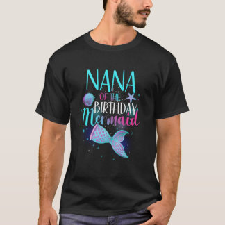 T-shirt Nana de la famille de la sirène