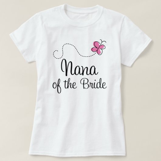 T-shirt Nana de la mariée (Design devant)