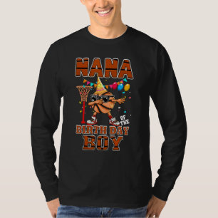 T-shirt Nana De L'Anniversaire Baller Basketball Partie Th