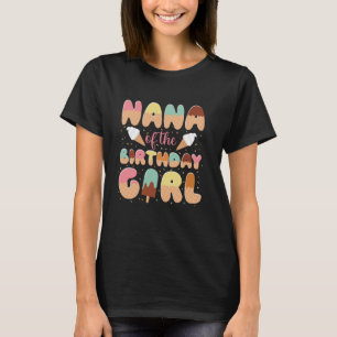 T-shirt Nana De L'Anniversaire Fille Fête De Crème Glace G