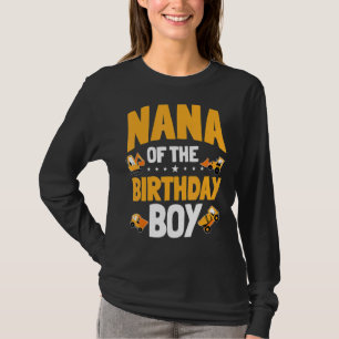 T-shirt Nana De L'Anniversaire Garçon Anniversaire Travail