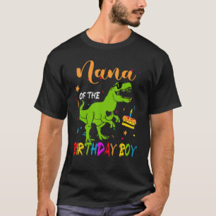 T-shirt Nana De L'Anniversaire Garçon Joyeux Anniversaire