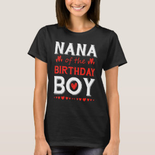 T-shirt Nana de l'anniversaire garçon mignonne Matching An