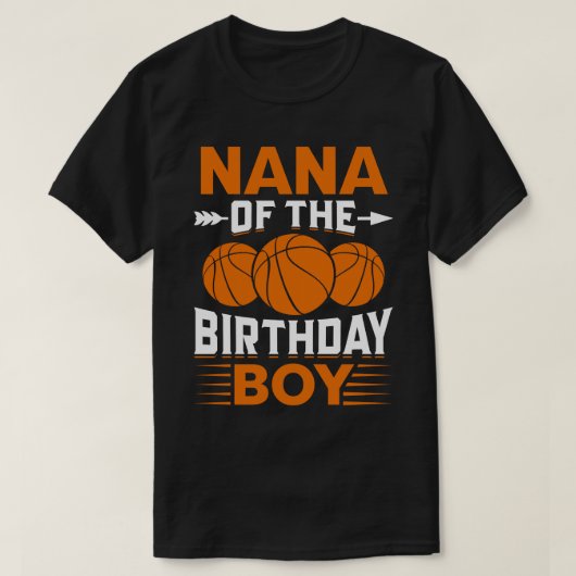 T-shirt NANA Du Basket-Ball Pour Enfants (Design devant)