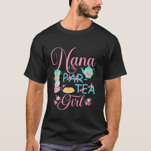 T-shirt Nana du Par Tea Girl Time to Par Tea Matching