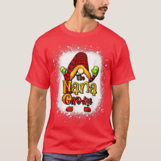 T-shirt Nana gnome pyjama de Noël assorti groupe famille