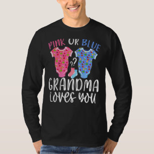 T-shirt Nana Grandma Baby Party Baby shower Genre Revela