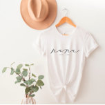 T-shirt Nana Grandma personnalisée<br><div class="desc">Nous ajoutons toujours de nouveaux designs chaque jour !</div>
