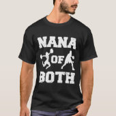 T-shirt Nana Of Both Funny Sketll And Cheer Nana  (Devant)