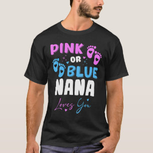 T-shirt Nana pour la révélation du sexe du bébé