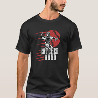 T-shirt Nana receveur de baseball de Nana receveur de base