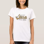 T-shirt Nana Shirt "AKA (aussi connu sous le nom) Nana Dep<br><div class="desc">AKA (aussi connu sous le nom) Nana, Depuis 2009 Personnalisez votre propre, fier d'être un Nana Shirt. Remplacez le texte "AKA et Depuis 2009" par le texte le vôtre. Choisissez votre style de police préféré, la couleur et la taille. Choisissez parmi plus de 155 styles, couleurs et tailles de chemise...</div>
